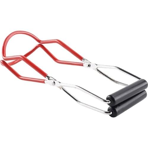 Canning Jar Lifter Tongs Stainless Steel Jar Lifter with Grip Handle Anti-slip Kitchen Accessories