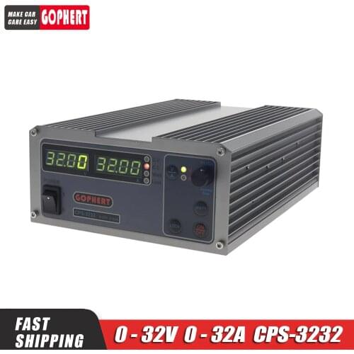 CPS 3232 High Efficiency Compact Adjustable Digital DC Switching Power Supply 32V 32A laboratory multimeter test