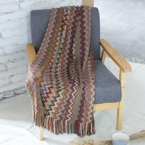 WHQ Cotton Throws On The Sofa