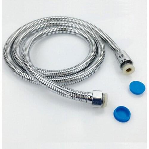 1.5m Stainless Steel Shower Hose Flexible Bathroom Water Pipe Silver Color Common Pumbing Hoses Bathroom Accessories U3