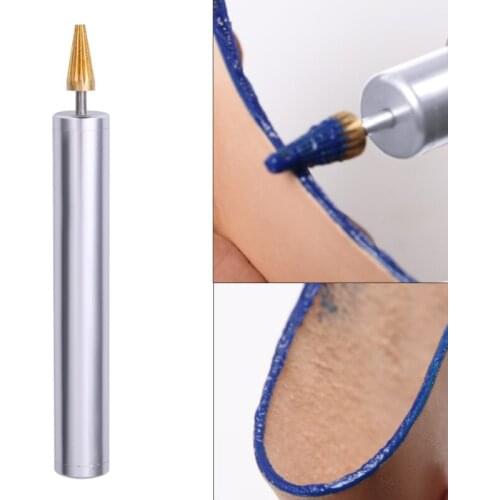 DIY Leathercraft Speedy Edge Brass Oil Painting Pen Head Leather Edge Pen Applicator Edge Paint Roller Pen Top Edge Dye Tool