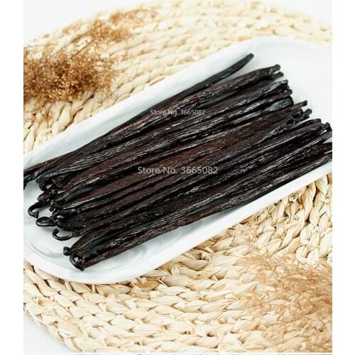 17-20cm 100% Origin Vanilla beans,Vanilla Pods for making cake and ice cream,High quality ,fast free shipping