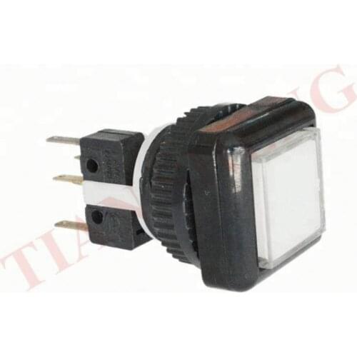 27*27mm Small square LED Light Illuminated push button switch for casino slot machine gambling game machine micro switches