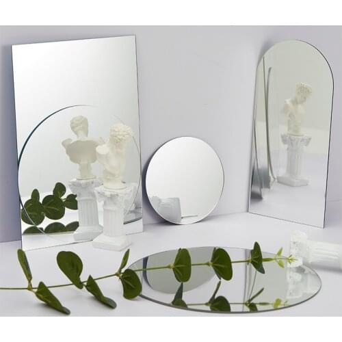 Acrylic mirror board cosmetics photography background birthday party decoration ornaments photography studio props photo props