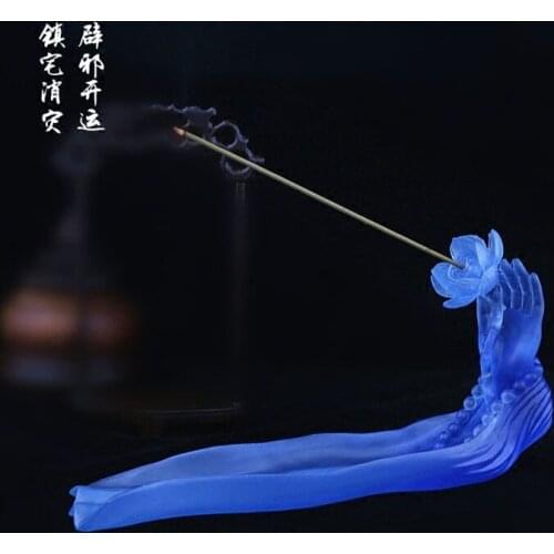 Antique lotus incense incense line creative decoration room Zen incense incense Buddhist ornaments joss stick to shipping