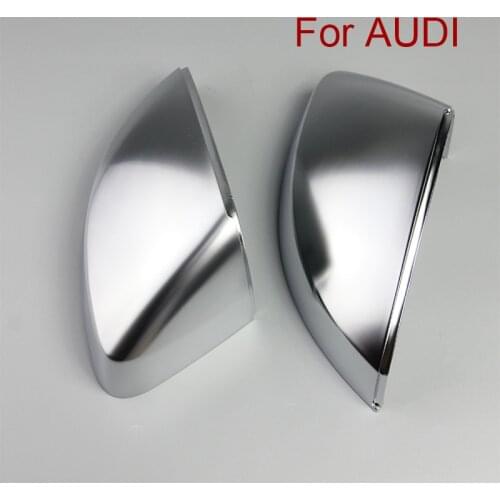 New Side mirror cover For Audi A3 S3 8V 2013-2018 Matte chrome plated mirror mirror shell For RS3 8V 2015-2018 Accessories