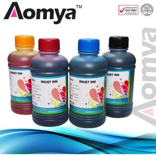 250ML*4C Aomya Refill Ink Compatible For HP920 Printer Ink Compatible For HP Printer Officejet 6000 / 6500 / 6500 Wireless