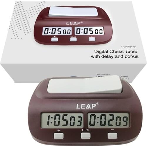 Digital Chess Clock Stop timer Count Down Chess Timer with Alarm Electronic Board Game Bonus Competition Master Tournament