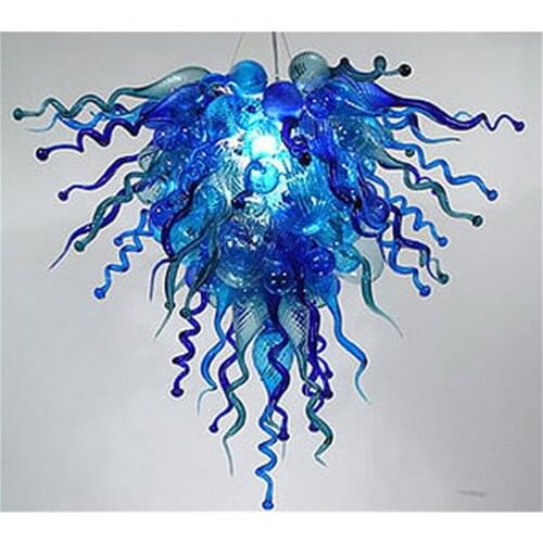 Turkish Style Art Decorative Hanging Murano Glass Chandelier Flower Style Home Lamp