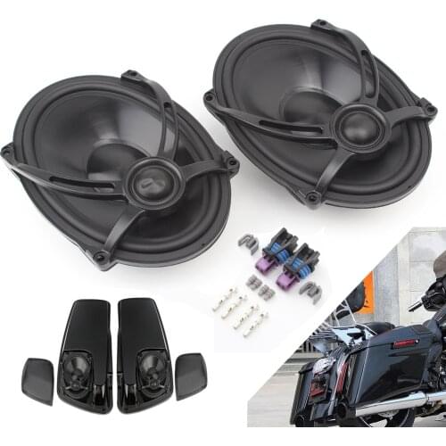 5"x7" Saddlebag Lid Speaker For Harley Touring Models Electra Street Road Glide FLHTCU FLHR FLTR Motorcycle Speaker Accessories