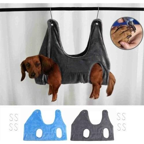 Pet Cat Grooming Hammock Helper Cat Grooming Hammocks Restraint Bag Puppy Dog Cat Nail Clip Trimming Bathing Bag Dropshipping