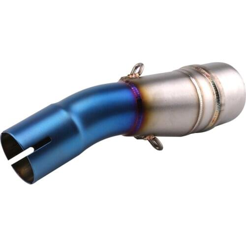 SMOK Motorcycle Modifications Exhaust slip-on middle pipe For Yamaha XMAX 250 300 400 2017 2018