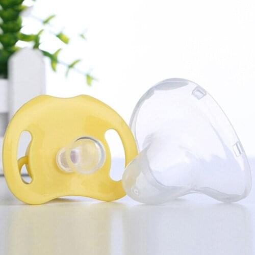 Baby Nipple Food Nibbler Baby Pacifiers Feeder Kids Fruit Feeding Nipple Safe Supplies Nipple Teat Pacifier Bottles