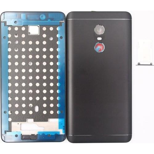 BaanSam New Front Frame Battery Door Back Cover SIM Card Tray Housing Case For Xiaomi Redmi NOTE 4X Pro 5.5 Inch/64GB Version