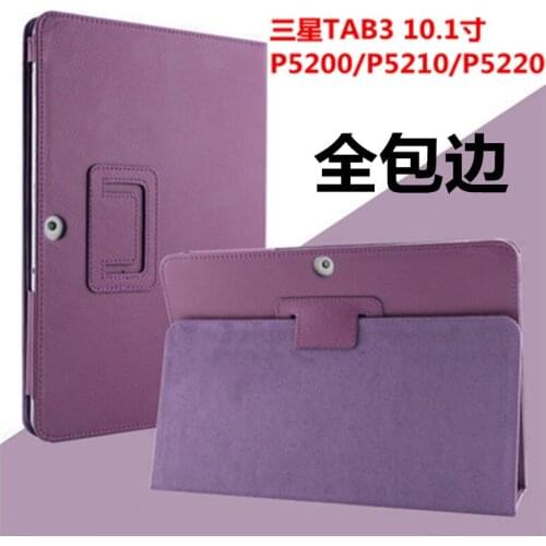 PU leather Case for Samsung Galaxy Tab 3 10.1 GT-P5200 P5210 P5220 Slim Cover for Samsung Tab4 10 SM-T530 T531 T535 case