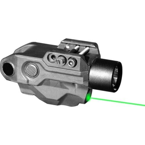 Tactical lanterna g2c taurus 9mm Strobe Pistol Light and Green Laser Sight Combo Self Defense Rechargeable Glock19 Laser