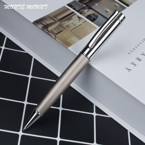 High Quality 0.7mm Black Ink Metal wood Color Business Office Medium Nib Rollerball Pen Roller Ball Ballpoint Pens
