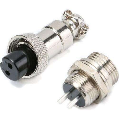 10PCS 12mm aviation plug socket GX12-2/3/4/5/6P core male female connector