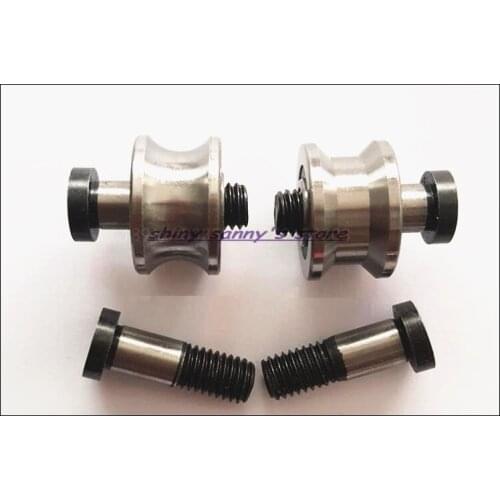 5pcs/Lot U22/T22+M8 Screw 8x22.5x14.5x13.5mm Bearing Steel Deep Groove Ball Bearing Traces Walking Guide Rail Bearing Brand New