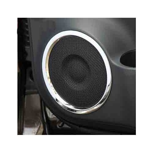 Car Accessories Doors Sound Cover Chrome plated For Renault Koleos 2009 2010 2011 2012 2013 2014