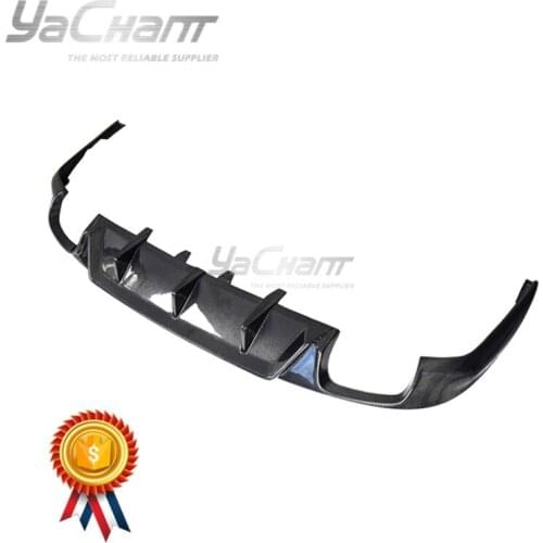 Car-Styling Carbon Fiber Diffuser Fit For 2016-2018 GS F Sport AG Style Rear Lip