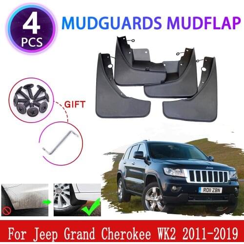For Jeep Grand Cherokee WK2 2011 2012 2013 2014 2015 2016 2017 2018 Mudguards Mudflap Fender Mud Flaps Splash Guards Accessories