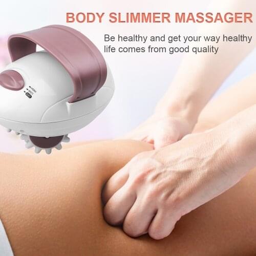 3D Electric Full Body Slimming Massager Roller For Weight Loss & Fat Burning & Anti-Cellulite Relieve Tension Face Lift Tool #T9