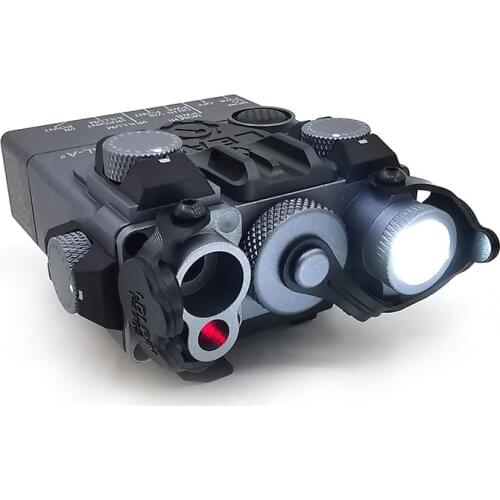 AN/PEQ-15A Red Laser/LED Light With Remote Switch Tactical Hunting Rifle Airsoft Battery Box