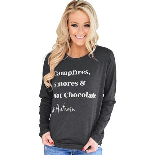 LAN SHAN QUE Women's T-shirts With Inscriptions