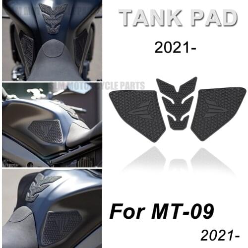 Motorcycle Non-slip Side Fuel Tank Pad Stickers Waterproof Rubber Sticker Fit FOR YAMAHA MT-09 MT09 2021 Motorcycle