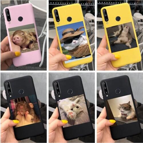 Soft TPU Case For Huawei Honor 9C Phone Cases Funny Cartoon Silicone Protector Cover For Huawei Honor 9C AKA-L29 9 C Honor9C Bag