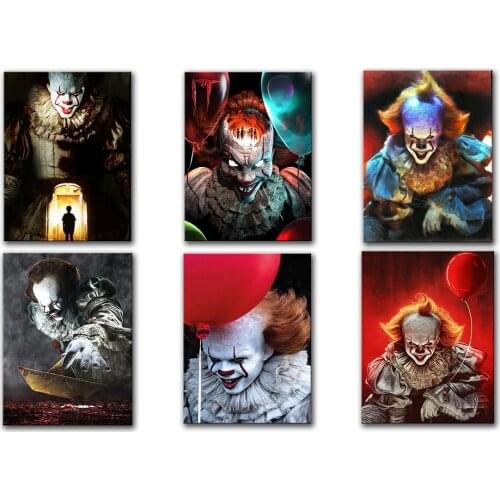 5D DIY Diamond Painting Kit Paint Horror murderer Full Square&Round Diamond embroidery Cross stitch Diamond mosaic home decor
