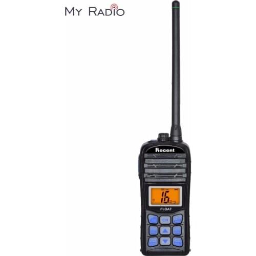 Recent RS-35ME Explosion-proof Handheld Marine Radio IP67 Waterproof Dustproof LCD Display Float Vibration Draining Transeiver