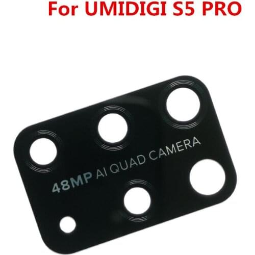 New UMIDIGI S5 PRO Back Camera Lens 100% Original Rear Camera Lens Glass Replacement Accessories For UMIDIGI S5 Pro Phone