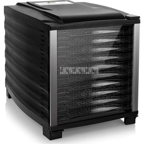 10 Layer Stainless Steel Rack Food Dehydrator Snack Dehydration Fruit Vegetable Drying Machine Flower Tea Dryer Machine DH410