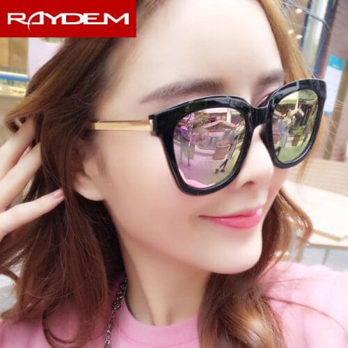 Женские солнцезащитные зеркальные очки Raydem China At AliExpress