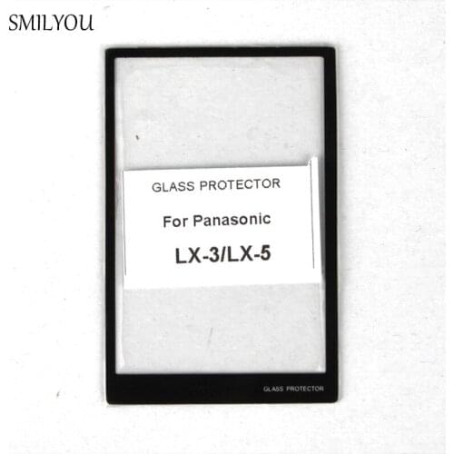 SMILYOU Camera LCD Glass Screen Protector for Panasonic LX-3/LX-5 Protective Film Camera Accessories
