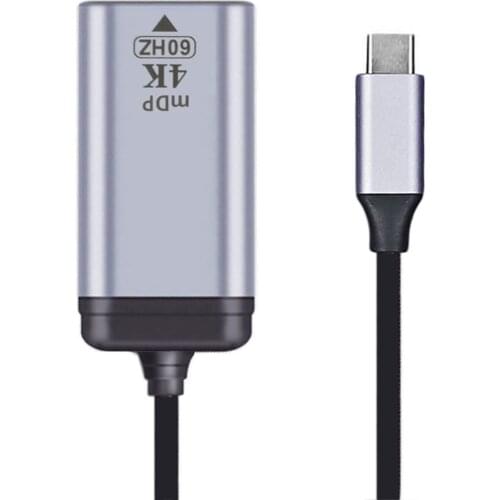 Xiwai USB-C Type C to Mini DP Displayport Cable Adapter 4K 2K 60hz for Tablet & Phone & Laptop