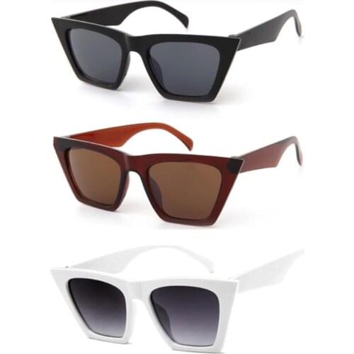 Womens White Combination Set Sunglasses 3 Pieces - Womens Accessories - Stylish & Chic - 2021 Summer Fashion Gift & Daily Use