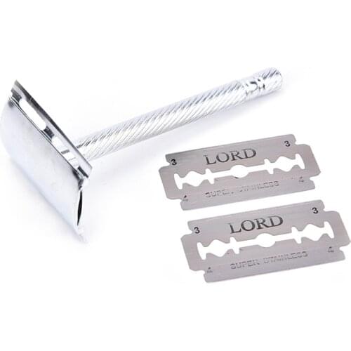 1pc Shaver And Blade High Quality Safety Mens Double-edged Razor And Razor Combination Portable Travel Mens Care