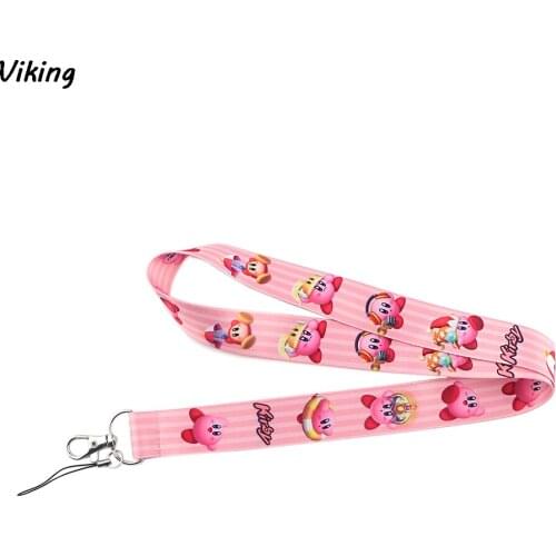 20pcs/lot G1409 Anime Lanyards For Keys ID Card Neck Strap Keychains USB badge Holder Phone Hang Rope Cute Lanyard