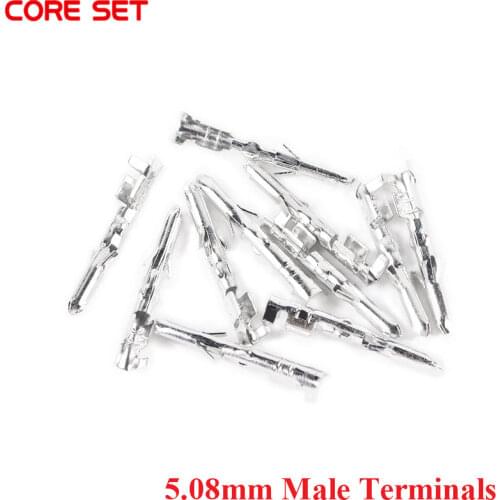 200pcs/lot Big 4P 4D IDE Terminals Connector Male Needle For PC Computer ATX IDE Power Connector Female Shell
