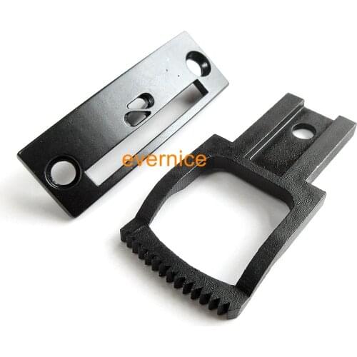 3/32" Needle Plate + Feed Dog For Goldenwheel Cs820 #A6050-2A 3/32"+A6051-1A