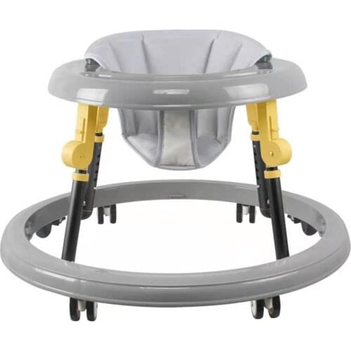 Baby Shining Baby Walker 6-18M Toddler Car with High Stability Balance Bike Height Adjustable Multi-Function Walkers for Baby