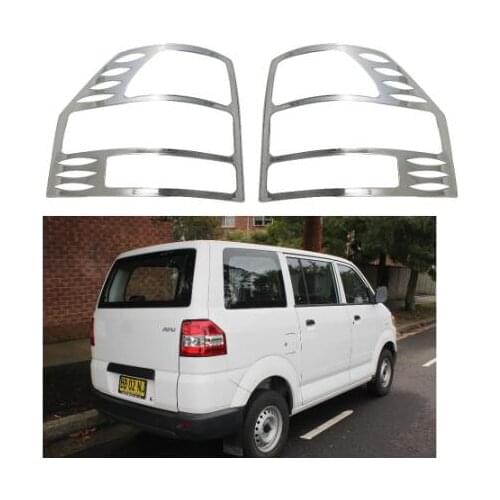 For Suzuki APV van 2003 2004 2005 2006 2007 ABS Chrome accessories plated Rear Light Lamp Cover Trim Tail Light Cover