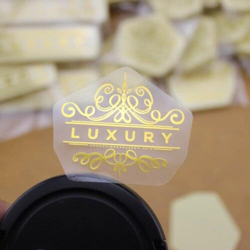 Hot High Quality Self Adhesive Label,Gold Foil Sticker Adhesive Sticker Label