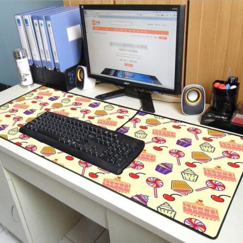 Cartoon Hand-painted Art Game Mouse Pad PC Xxl Mouse Pad Keyboard Desktop Pad Suitable for Keyboard Mouse Carpet High Quality