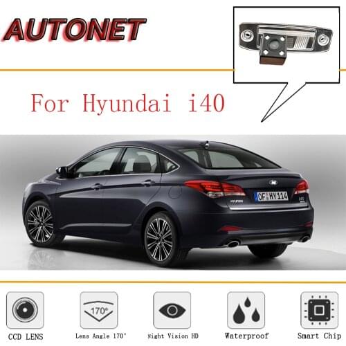 AUTONET Rear View camera For Hyundai i40 wagon / i40 Tourer i30 tourer/CCD/Night Vision/Reverse Camera/license plate camera