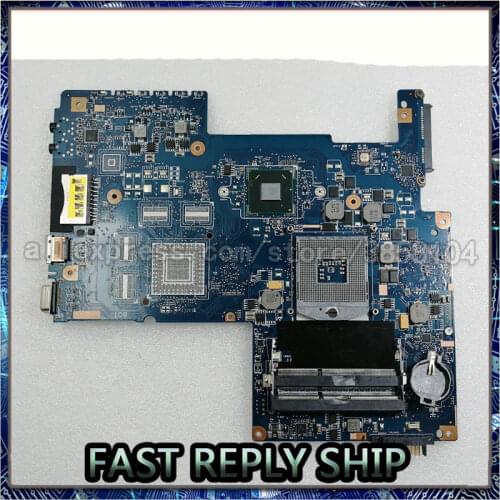 SHELI PN 08N1-0NA1J00 For Toshiba Satellite L770 L775 Laptop motherboard HM65 DDR3 Socket pga989 H000032380