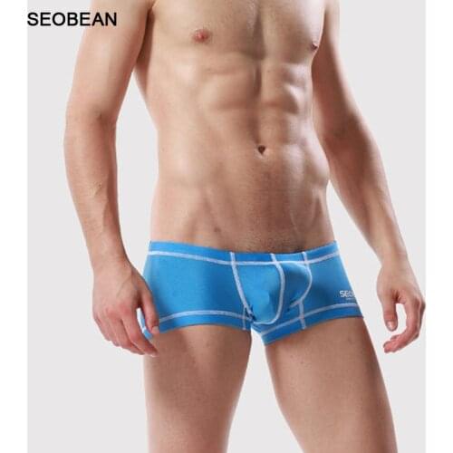 Y206 Solid Men Swimwear Sunga Trunk Sexy Man Board Surf Swim Trunks Beach Swimming Boxer Short Swimsuits Maillot De Bain